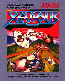 Juego online Xevious (atari 2600)