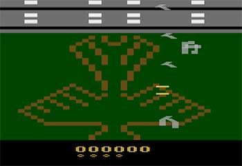 Pantallazo del juego online Xevious (atari 2600)