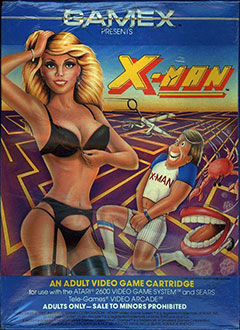 Carátula del juego X-Man (Atari 2600)