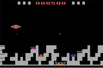 Pantallazo del juego online Z-Tack (Atari 2600)
