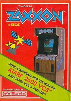 Carátula del juego Zaxxon (Atari 2600)