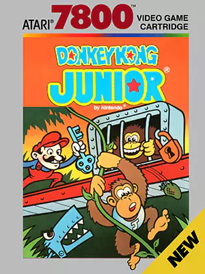 Portada de la descarga de Donkey Kong Junior