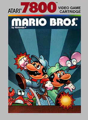 Portada de la descarga de Mario Bros.