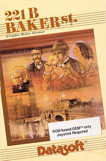 Carátula del juego 221B Baker Street (Atari ST)