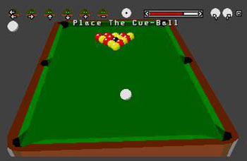 Pantallazo del juego online 3D Pool (Atari ST)