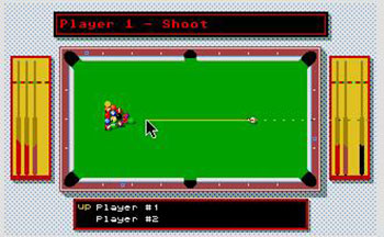 Pantallazo del juego online 8 Ball (Atari ST)