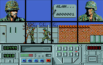 Pantallazo del juego online Action Service (Atari ST)