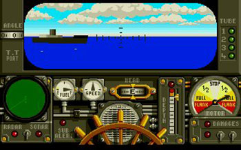 Pantallazo del juego online Advanced Destroyer Simulator (Atari ST)