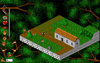 Pantallazo del juego online The Adventures of Robin Hood (Atari ST)