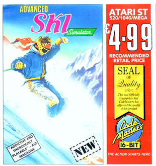 Juego online Advanced Ski Simulator (Atari ST) Juego online Advanced Ski Simulator (Atari ST)