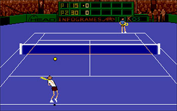 Pantallazo del juego online Advantage Tennis (Atari ST)