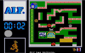 Pantallazo del juego online Alf The First Adventure (Atari ST)