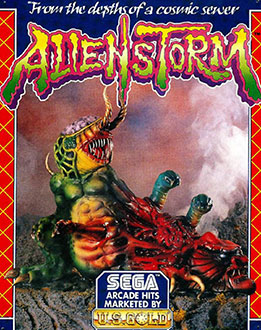 Carátula del juego Alien Storm (Atari ST)