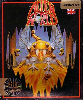 Carátula del juego Alien World (Atari ST)