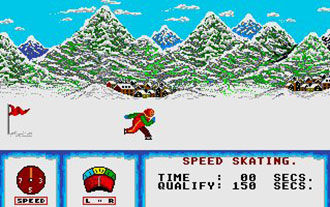 Pantallazo del juego online Alpine Games (Atari ST)