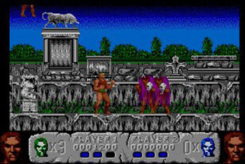 Pantallazo del juego online Altered Beast (Atari ST)