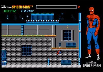 Pantallazo del juego online The Amazing Spider-Man (Atari ST)