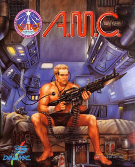 Carátula del juego Astro Marine Corps (AMC) (Atari ST)