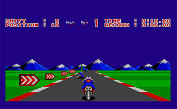 Pantallazo del juego online Angel Nieto Pole 500 (Atari ST)