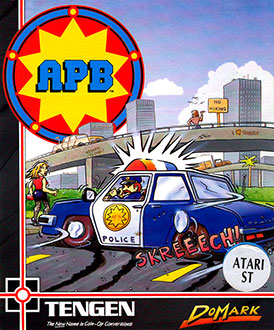 Carátula del juego APB All-Points Bulletin (Atari ST)