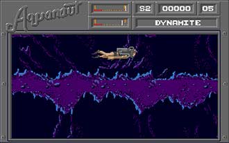 Pantallazo del juego online Aquanaut (Atari ST)