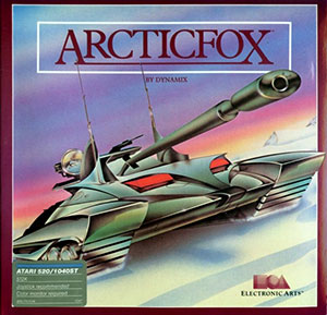 Carátula del juego Arcticfox (Atari ST)