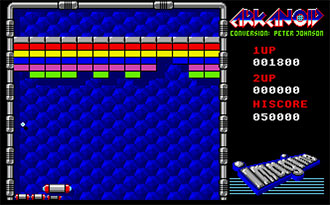 Pantallazo del juego online Arkanoid (Atari ST)