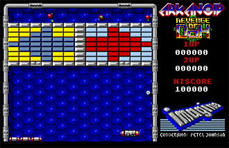 Pantallazo del juego online Arkanoid 2 Revenge of Doh (Atari ST)