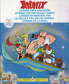 Carátula del juego Asterix en la India (Atari ST)