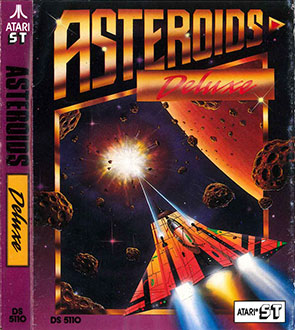 Carátula del juego Asteroids Deluxe (Atari ST)