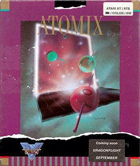 Carátula del juego Atomix (Atari ST)