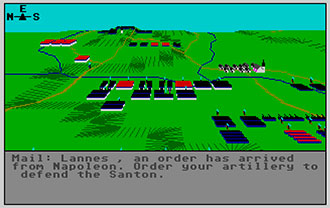 Pantallazo del juego online Austerlitz (Atari ST)