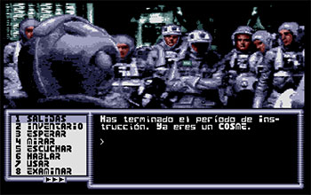 Pantallazo del juego online La Aventura Espacial (Atari ST)