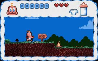 Pantallazo del juego online Baby Jo in Going Home (Atari ST)