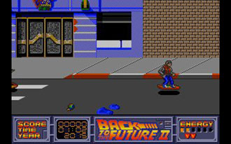 Pantallazo del juego online Back To The Future Part II (Atari ST)