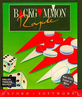 Carátula del juego Backgammon Royale (Atari ST)