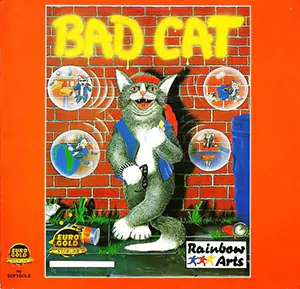 Portada de la descarga de Bad Cat Atari ST)