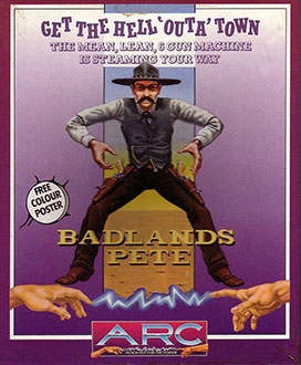 Carátula del juego Badlands Pete (Atari ST)