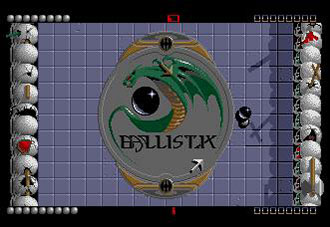 Pantallazo del juego online Ballistix (Atari ST)