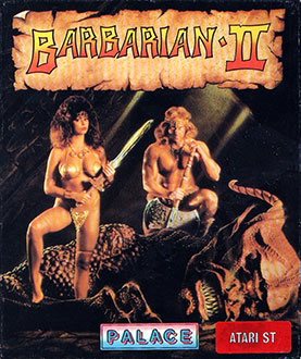 Carátula del juego Barbarian II (Atari ST)