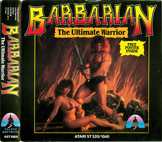 Carátula del juego Barbarian The Ultimate Warrior (Atari ST)