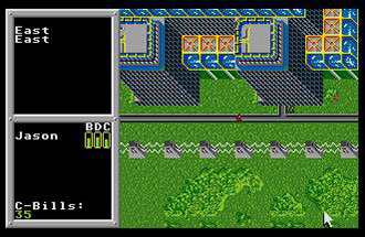 Pantallazo del juego online Battletech The Crescent Hawk's Inception (Atari ST)