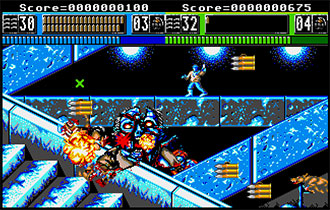 Pantallazo del juego online Beast Busters (Atari ST)