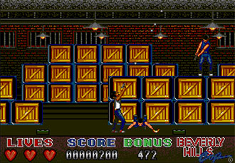 Pantallazo del juego online Beverly Hills Cop (Atari ST)