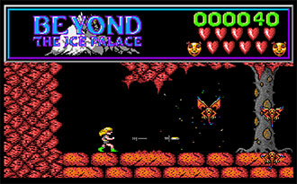 Pantallazo del juego online Beyond the Ice Palace (Atari ST)