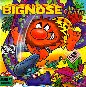 Carátula del juego Big Nose the Caveman (Atari ST)