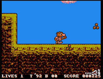 Pantallazo del juego online Big Nose the Caveman (Atari ST)