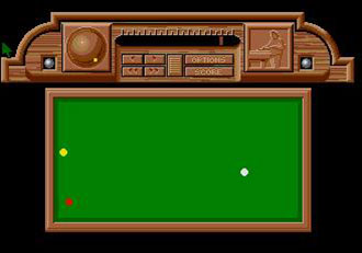 Pantallazo del juego online Billiards Simulator (Atari ST)