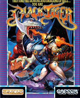 Carátula del juego Black Tiger (Atari ST)