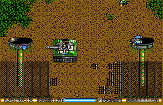 Pantallazo del juego online Blazing Thunder (Atari ST)